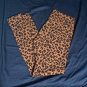 Wild Fable Leopard High Wasted Cotton Legging